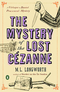 THE MYSTERY OF THE LOST CÉZANNE book cover